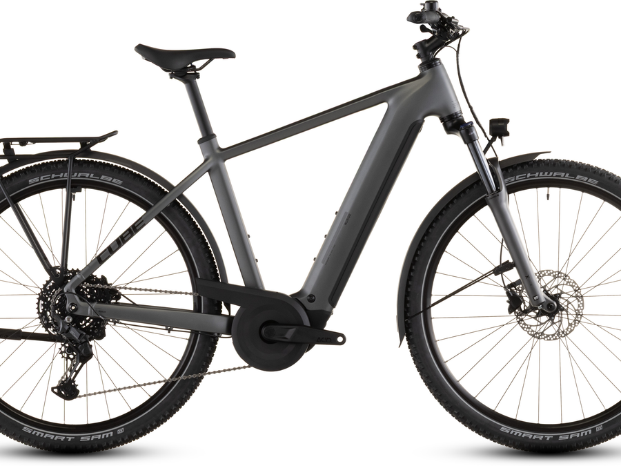 Cube Nuride Hybrid Performance 600 (2026) | Trekking E-Bike | slabgrey´n´black